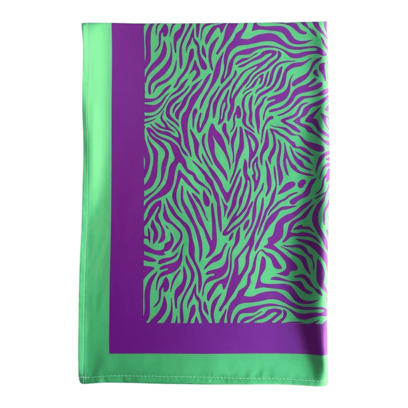 Canga Praia Brasil | Pareo Verde Animal Print 145x100cm - GRINE