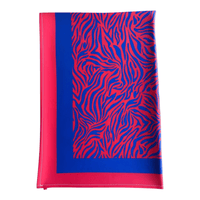 Canga Praia Brasil | Pareo Vermelho Animal Print 145x100cm - GRINE