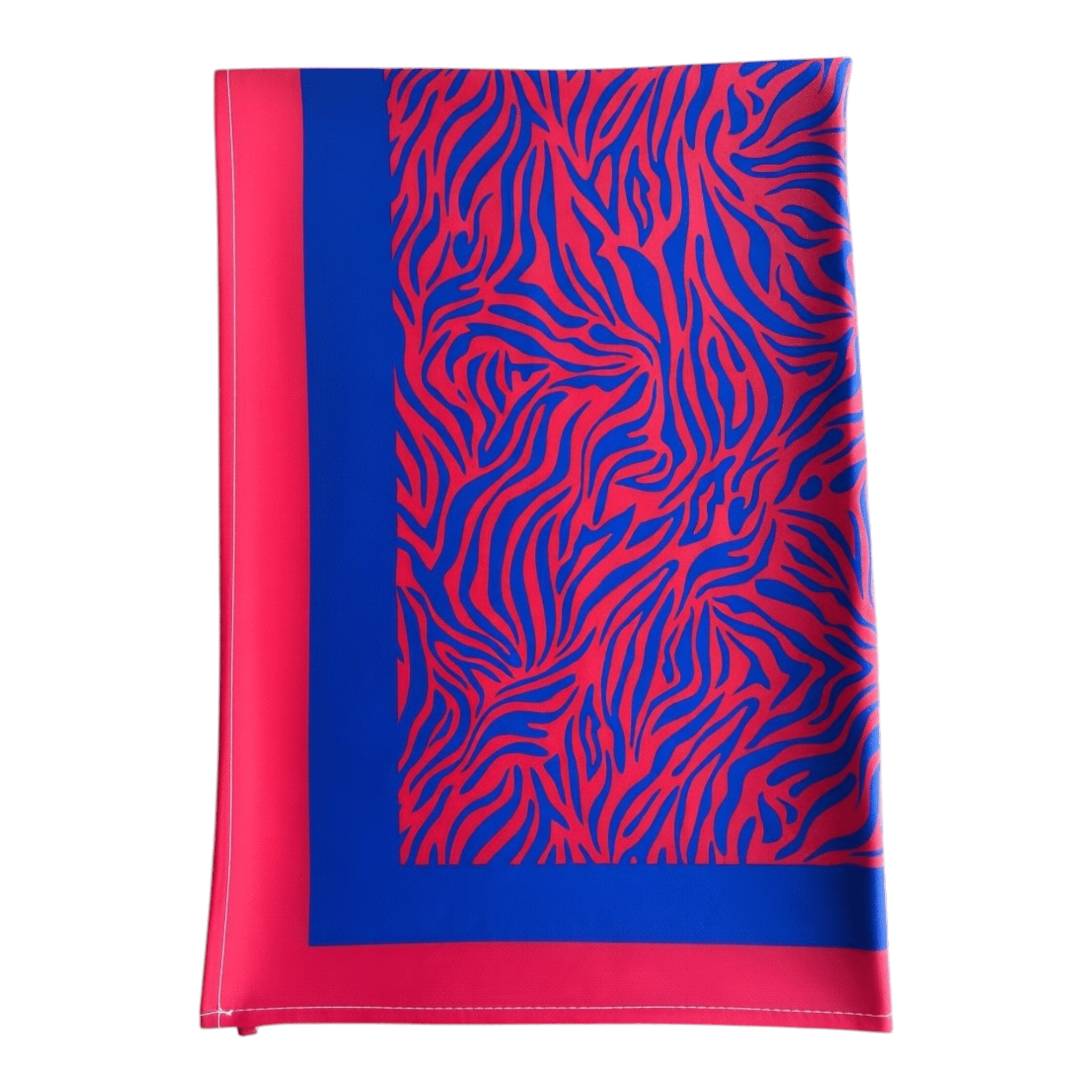 Canga Praia Brasil | Pareo Vermelho Animal Print 145x100cm - GRINE