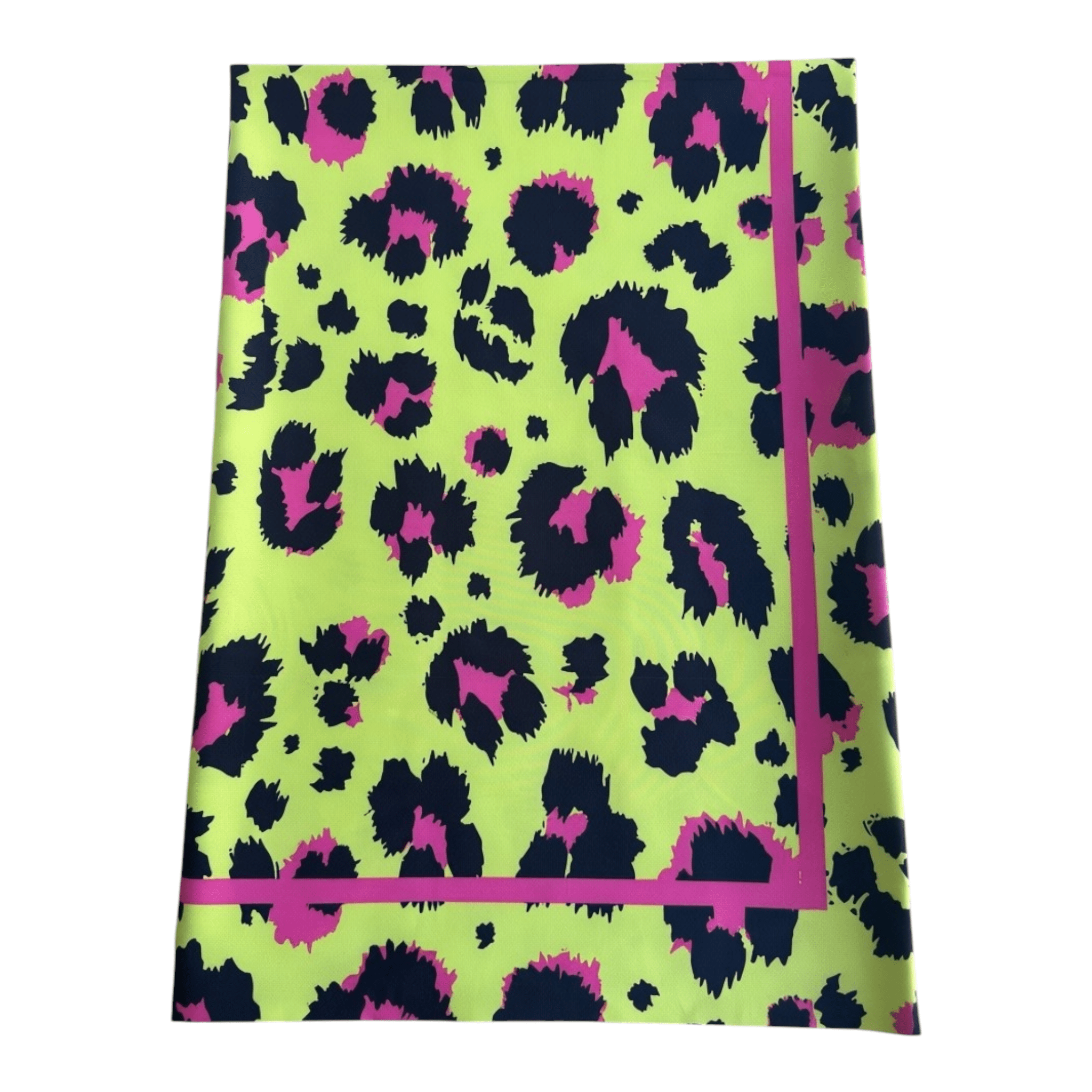 Canga Praia Brasil | Pareo Verde Animal Print 145x100cm - GRINE