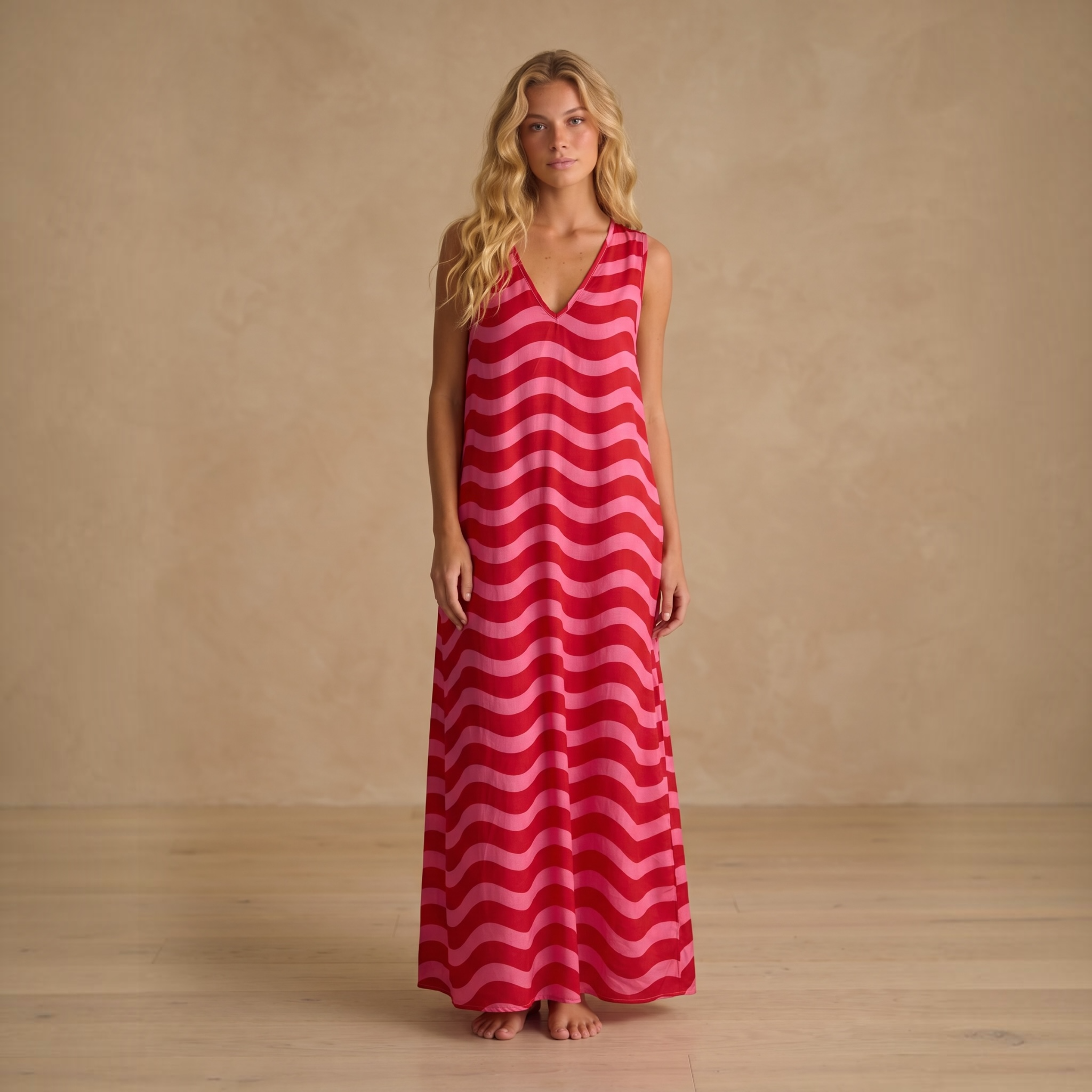 Vestido de Algodão ZigZag