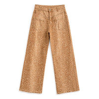 Casaco Curto de Estilo Militar Estampado Bambi – Camel