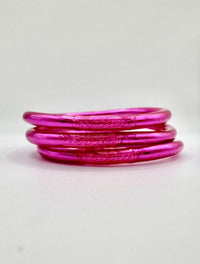 Pulseira Lisa Fucsia