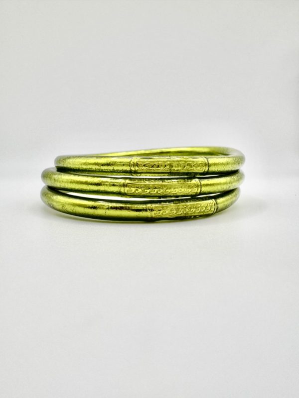Pulseira Lisa Verde Oliva