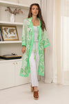 KIMONO LARGO CROCHET BEIGE | MELINA
