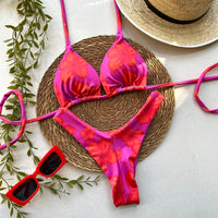 Biquíni Hibisco | Cortininha & Asa Delta