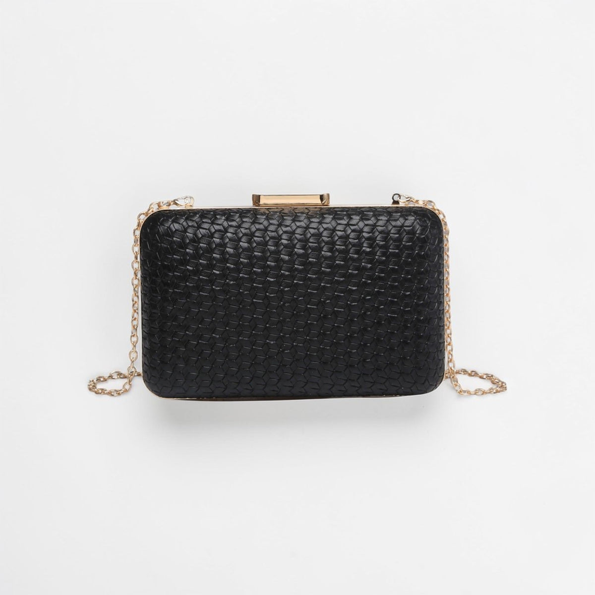 Clutch de Tiracolo, padrão com textura - Grine Store | Bijuterias