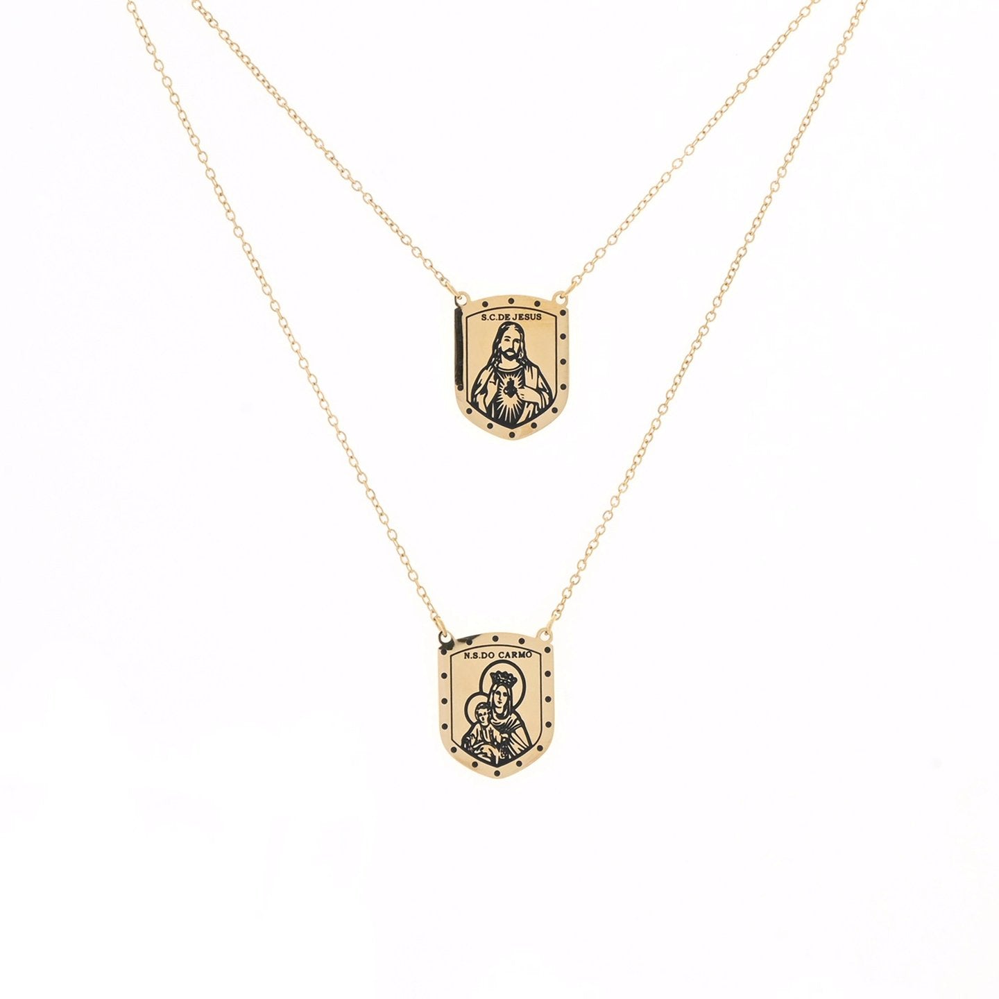 Silver Scapular of Our Lady