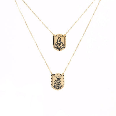 Silver Scapular of Our Lady