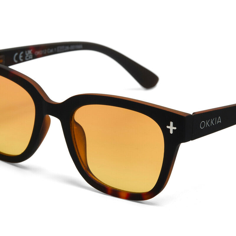 GIOVANNI: Óculos de Sol - Havana Black - OKKIA