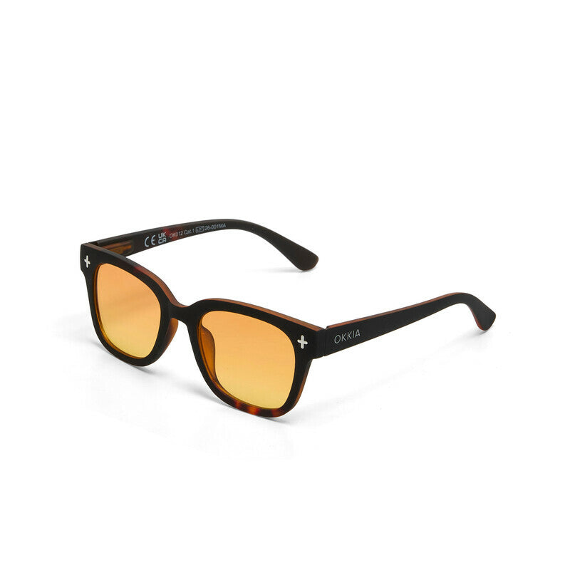 GIOVANNI: Óculos de Sol - Havana Black - OKKIA