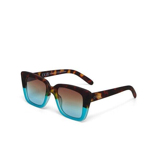 Óculos de Sol ELBA Black Havana and Blue - OKKIA - GRINE