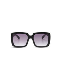 Óculos de sol GRINE OKKIA ALESSIA com armação preta em acetato e lentes degradé polarizadas com proteção UV400