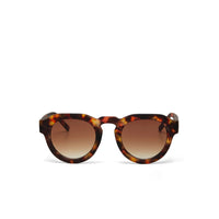 Óculos de sol GRINE OKKIA ZENO com armação em acetato padrão Havana e lentes castanhas polarizadas com proteção UV400