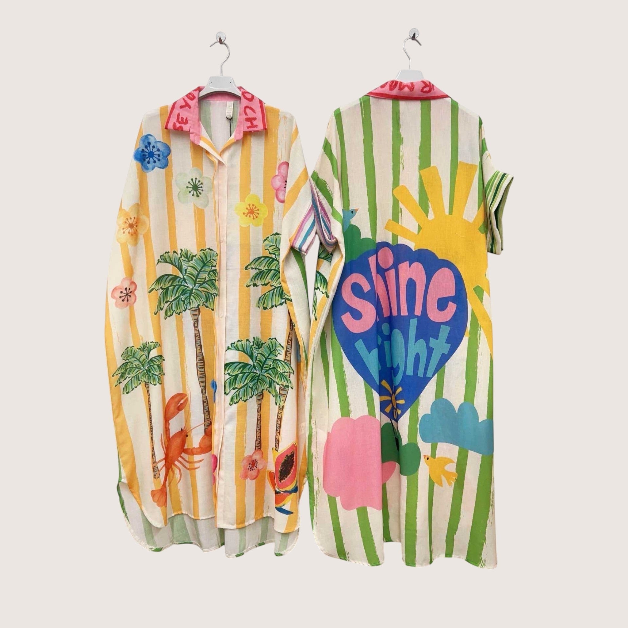 Vestido Camiseiro | Shine - GRINE