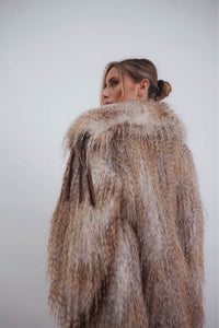 Casaco de Pêlo Franjas | Dayse