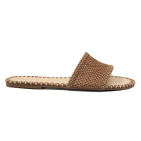 Sandálias Rasas Croche | Ewa