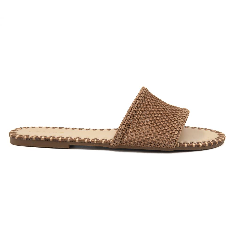 Sandálias Rasas Croche | Ewa