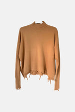 STARS CAMEL KNITTED SWEATSHIRT | NALA