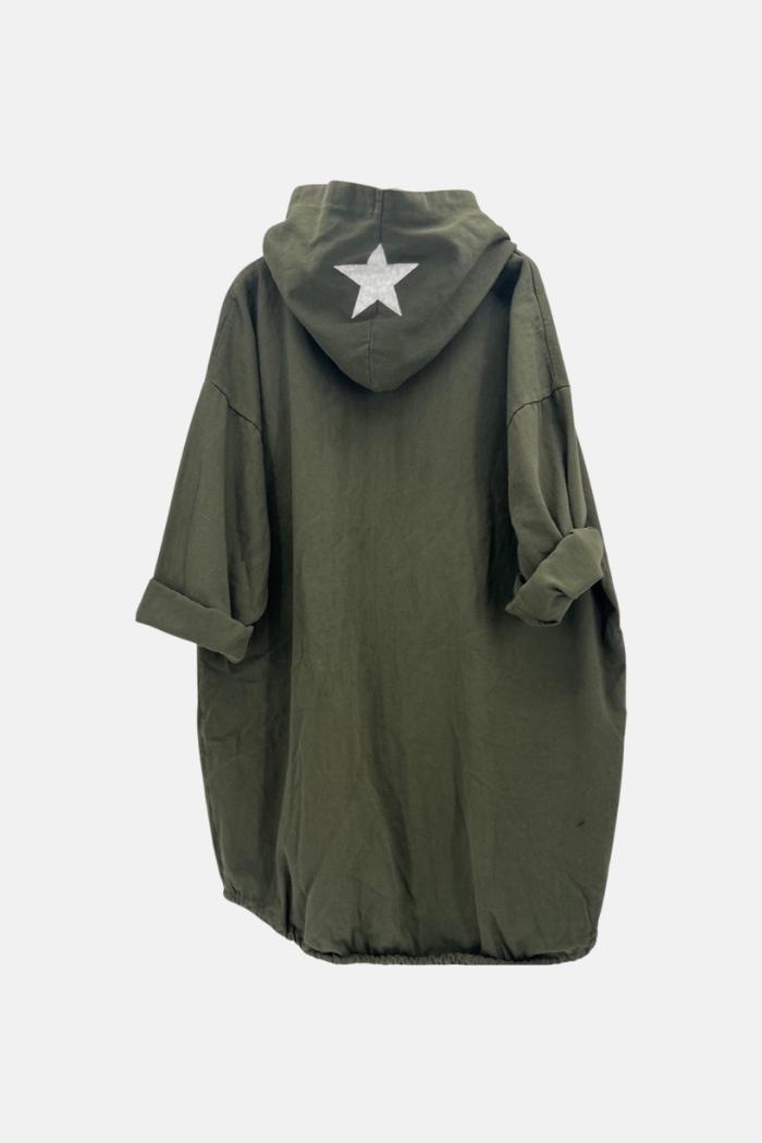 Casaco Parka Stars (Verde) | Simone