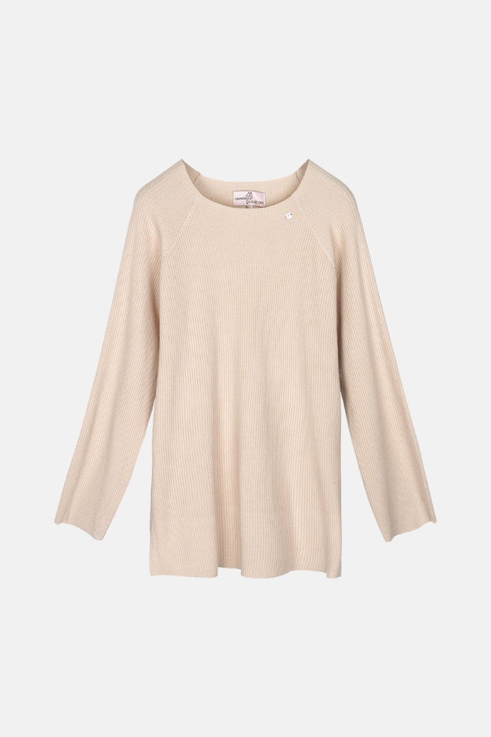 Blusa Comfy Malha (Creme) | Giana