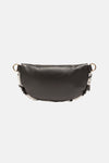 Bolsa de Couro Tiracolo (Preto) | Marlowe