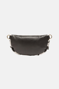 Bolsa de Couro Tiracolo (Preto) | Marlowe