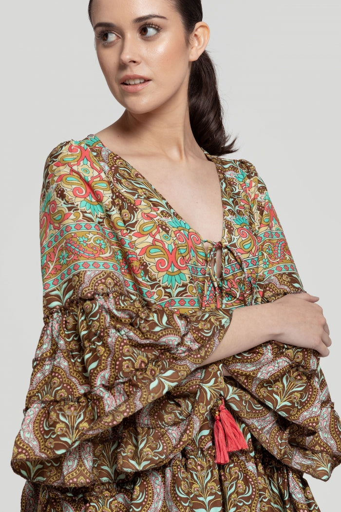VESTIDO CROCHET (BEIGE) | OHANA