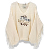 Camisola de Malha The Hippie Girl (Branco)| Aysla