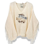 STARS CAMEL KNITTED SWEATSHIRT | NALA