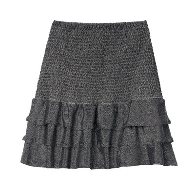 SHORT SKIRT ROLLS (BLACK) | SORA