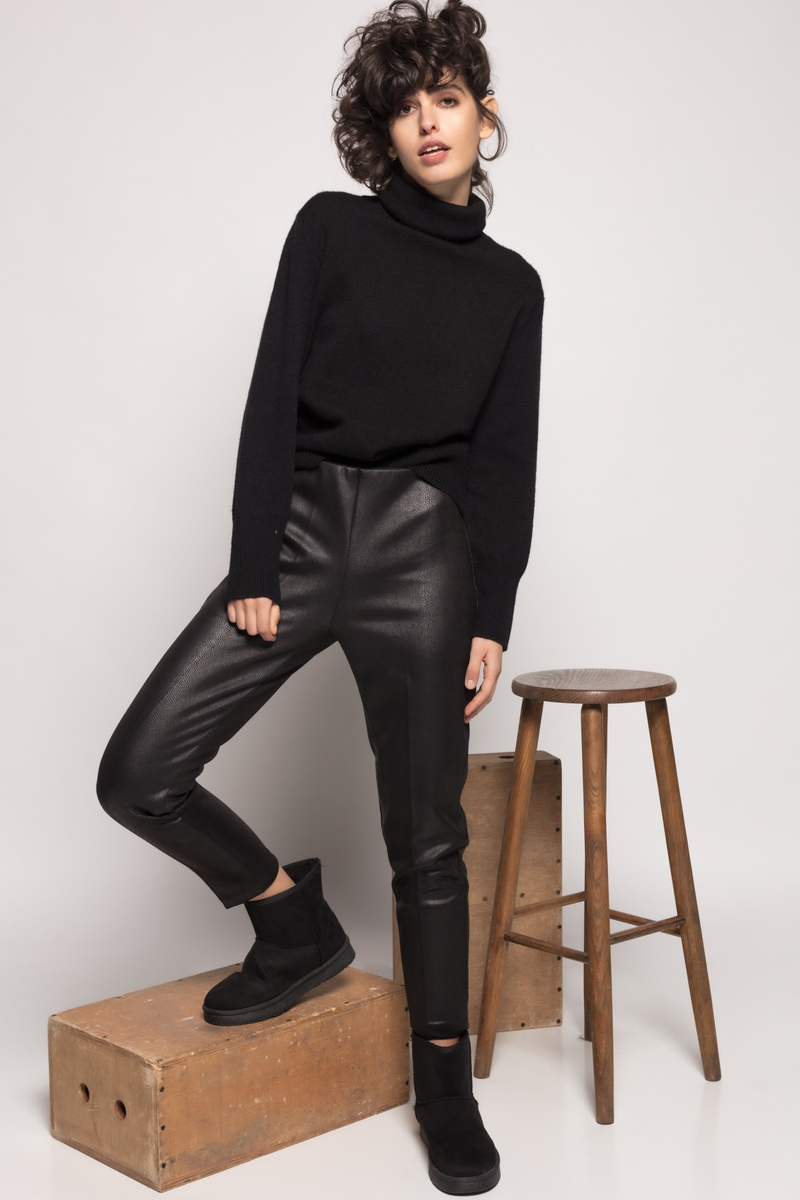 Calças / Leggings (preto) | Edna