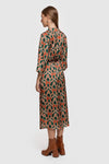 Vestido Comprido Cruzado (Verde ) | Giulia