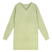 Vestido-Túnica de Malha (Verde )