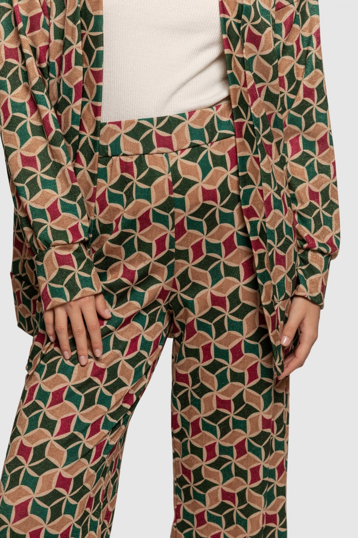 SET: JACKET + PANTS (GREEN) | PERLA