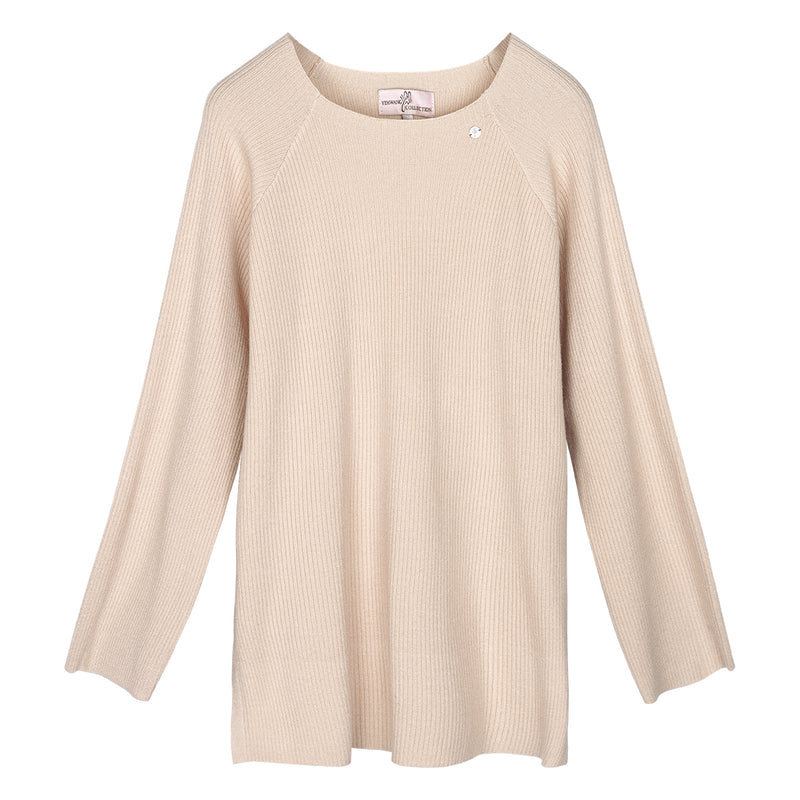 Blusa Comfy Malha (Creme) | Giana