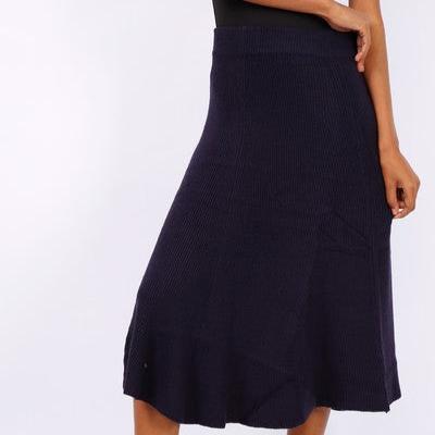 SHORT SKIRT ROLLS (BLACK) | SORA