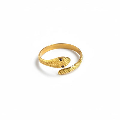 Anel Cobra- Aço inoxidável - Grine Store | Bijuterias