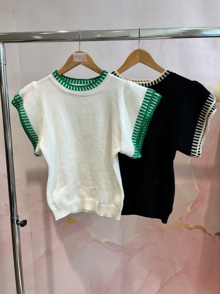 Blusa de Malha ( Preto) | Bella - Grine Store | Bijuterias