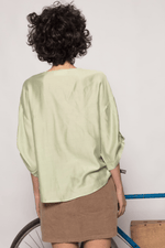 BLUSA VERDE | SAORI - Grine Store | Bijuterias