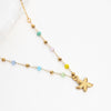 Colar Colorida Estrela do Mar, aço inoxidável - Grine Store | Bijuterias