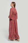 Vestido Boho Largo (Vermelho) | Ivy