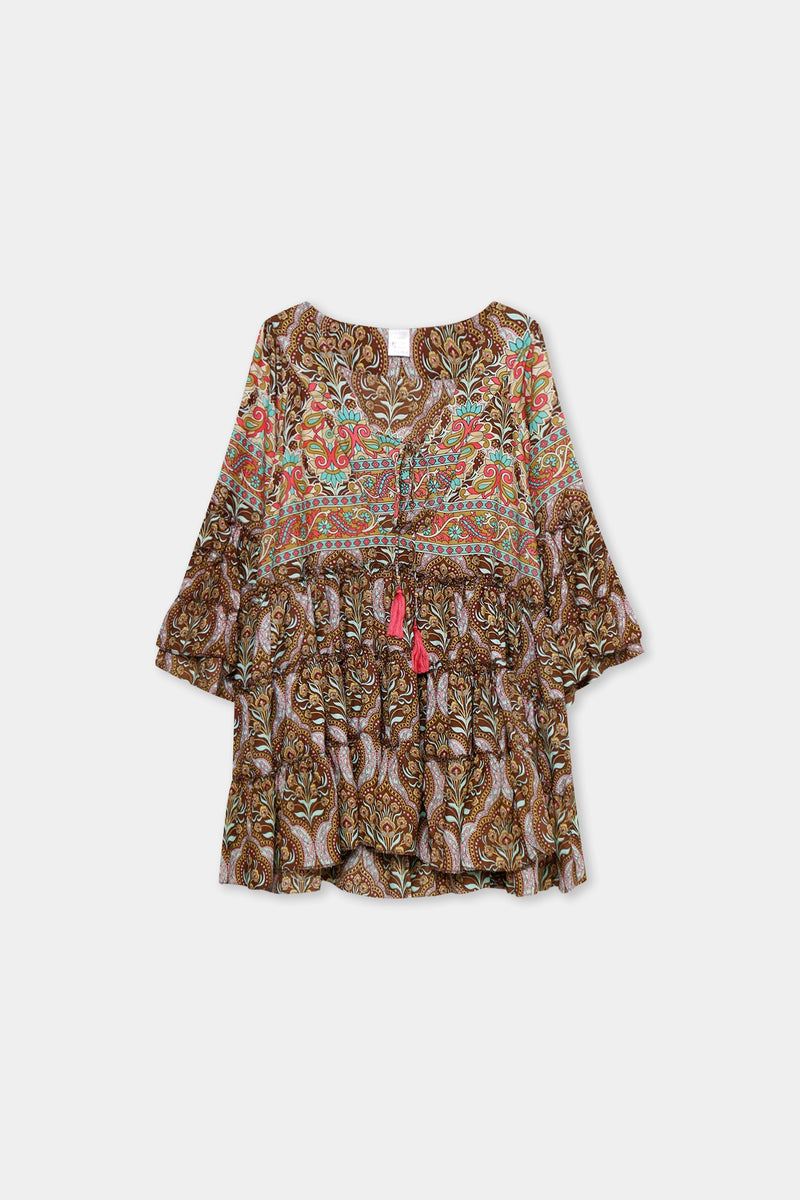 VESTIDO CROCHET (BEIGE) | OHANA