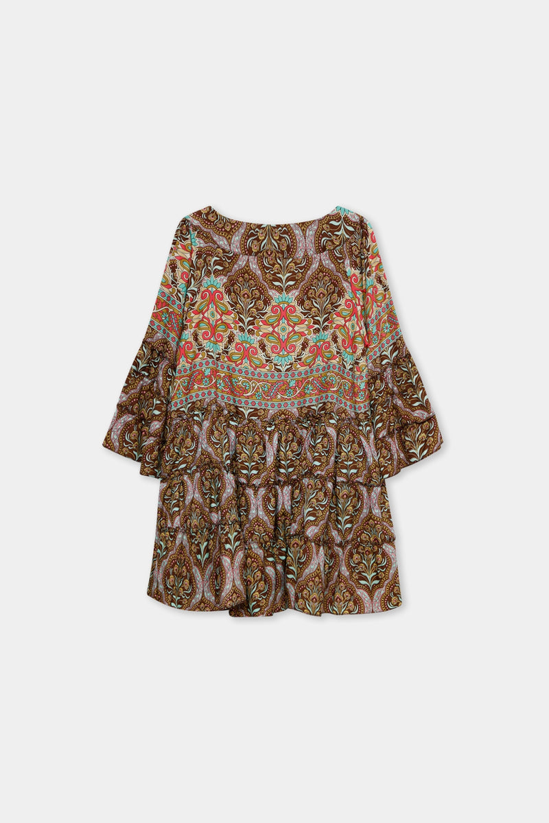 VESTIDO CROCHET (BEIGE) | OHANA