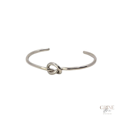 Pulseira com Nó de Aço Inoxidável - Grine Store | Bijuterias