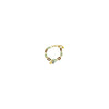 Pulseira corrente Aço Inoxidável e medalha "Trevo" - Grine Store | Bijuterias