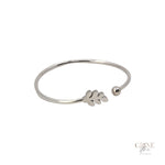 Pulseira Leaf de Aço Inoxidável - Grine Store | Bijuterias