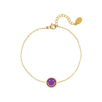 Pulseira Smiley Colorido, Aço Inoxidável - Grine Store | Bijuterias