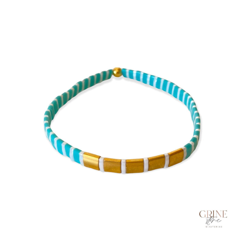 Pulseiras elástica Tila Summer - Grine Store | Bijuterias