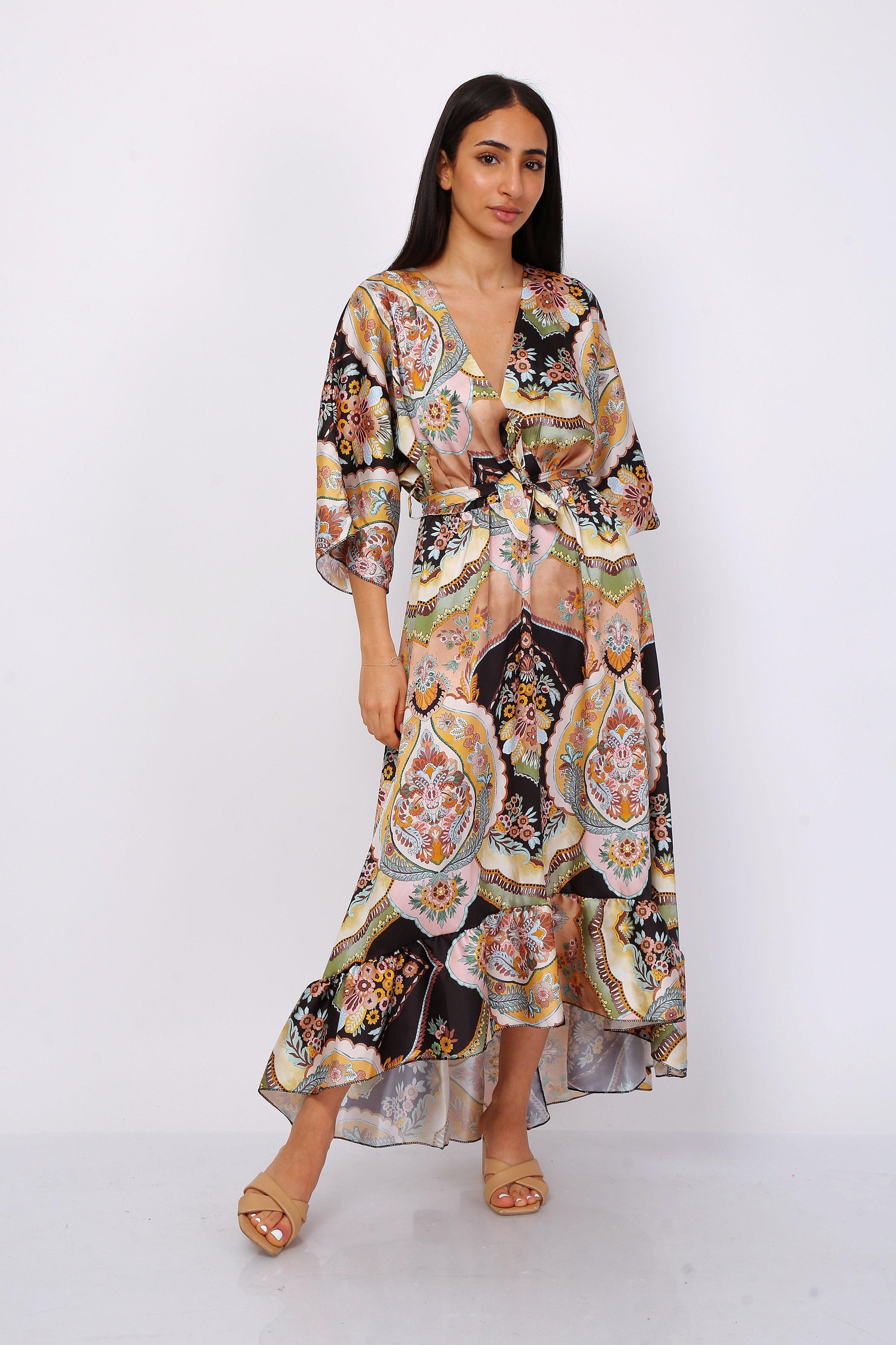 VESTIDO COMPRID0 | DÉLI - Grine Store | Bijuterias